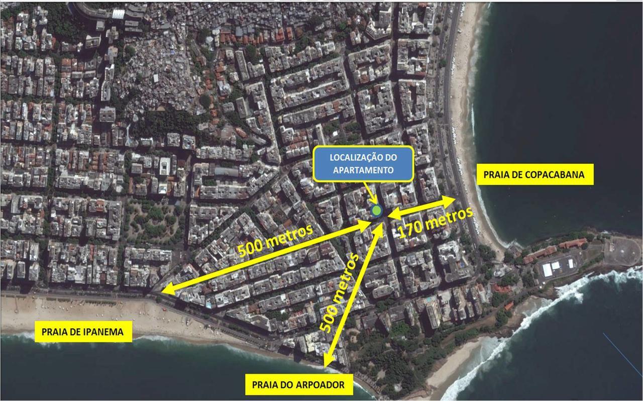 Copacabana Posto 6 Renovated 2023 Rio de Janeiro Eksteriør bilde